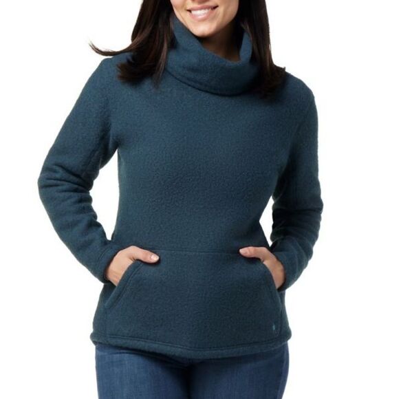 NWT SMARTWOOL Women's Hudson Trail Fleece Pullover XL - Picture 2 of 8